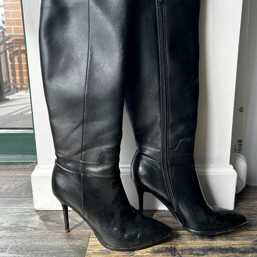 Black Stiletto Bootss